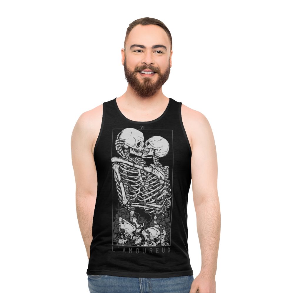 Lovers Unisex Gothic Tank Top
