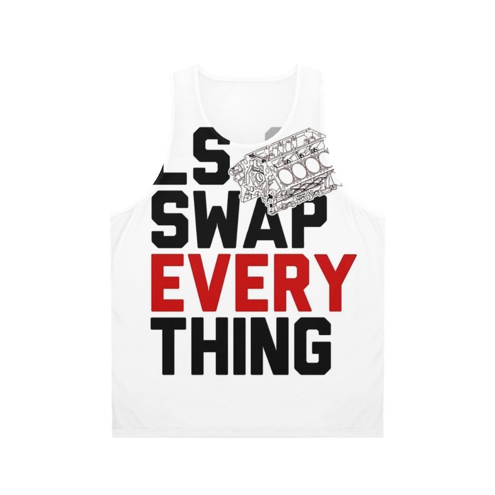 Unisex LS swap Chevy Chevrolet engine tank top
