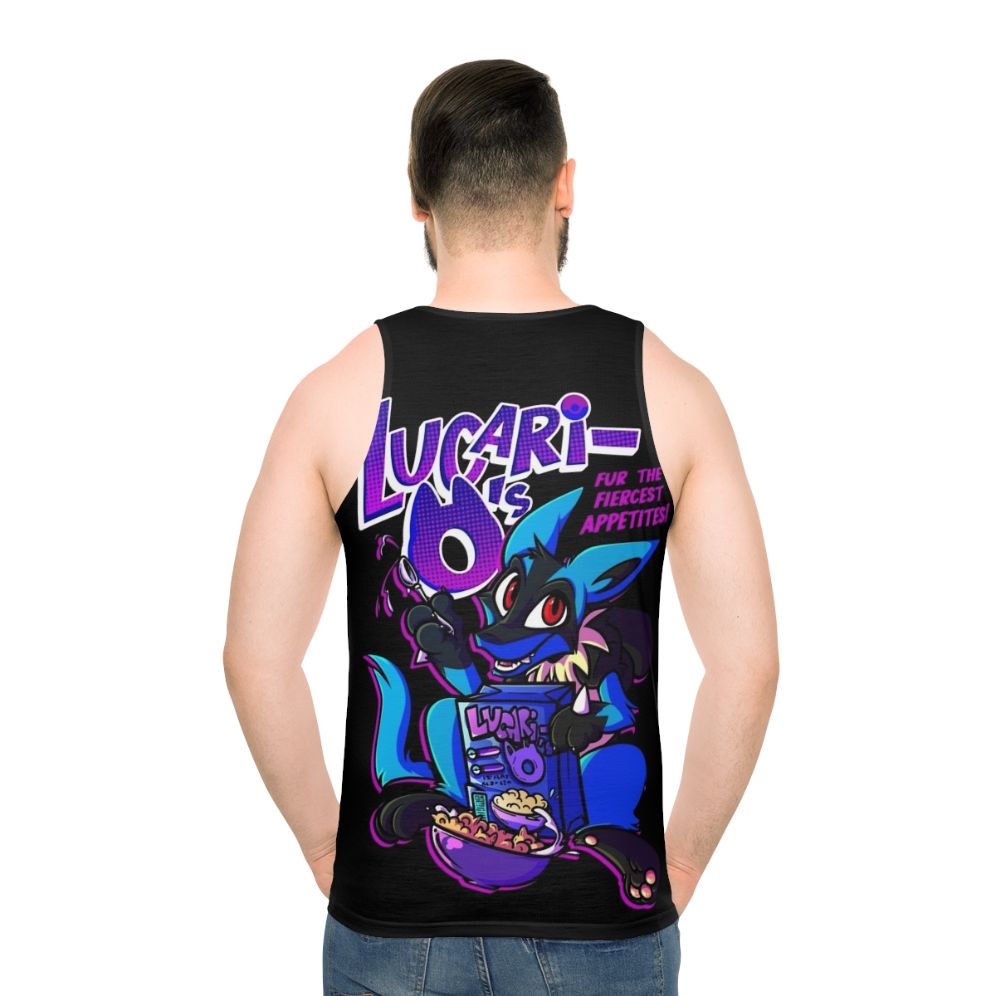 Lucari Unisex Furry Gamer Cartoon Tank Top