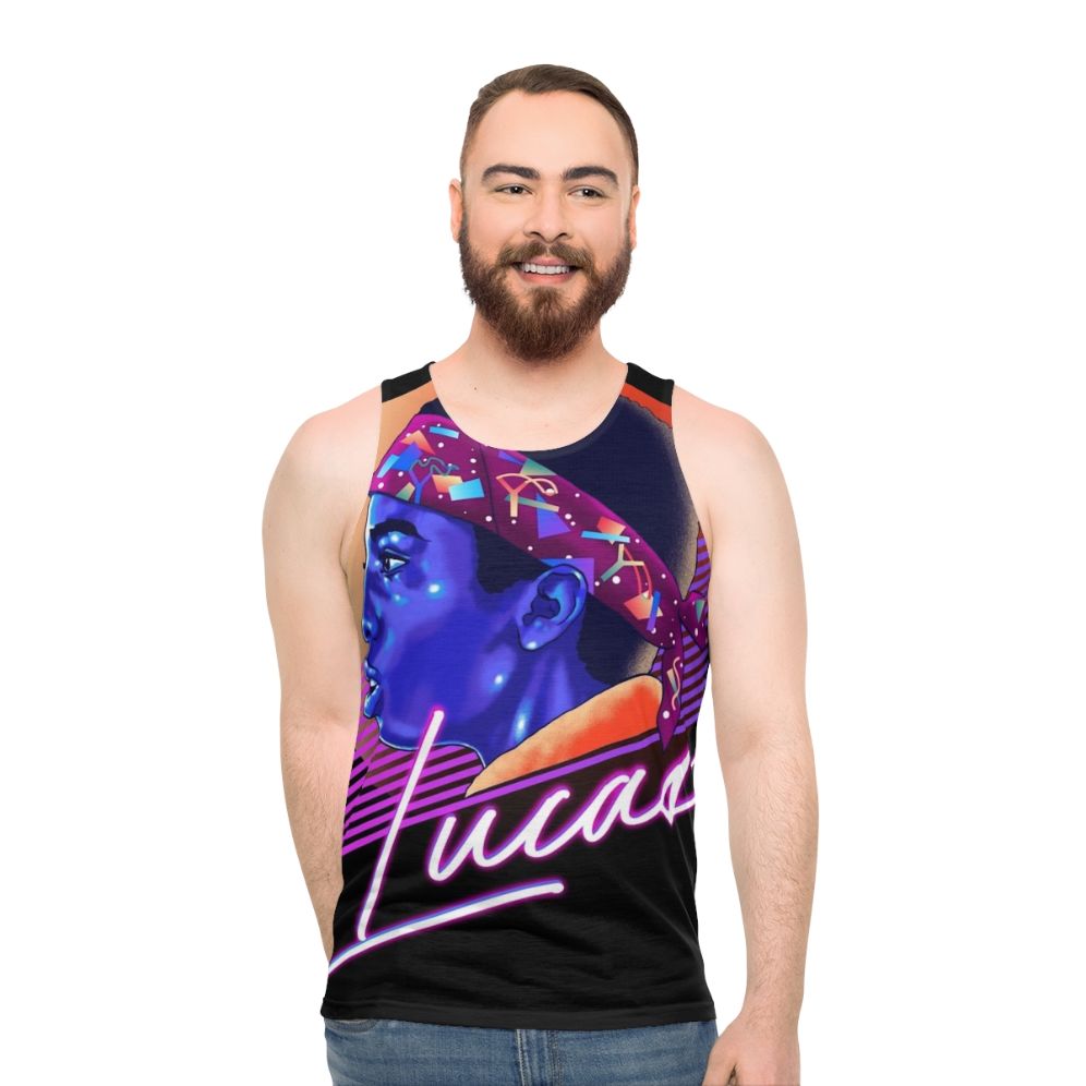 Lucas Sinclair Stranger Things Unisex Tank Top