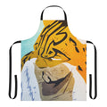 Apron featuring the Zoan devil's fruit transformation of the One Piece character, Rob Lucci