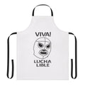 Lucha libre-style apron featuring No More Heroes-inspired design