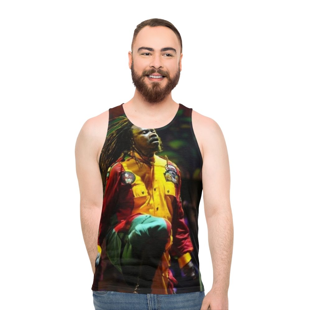 Luciano unisex reggae tank top
