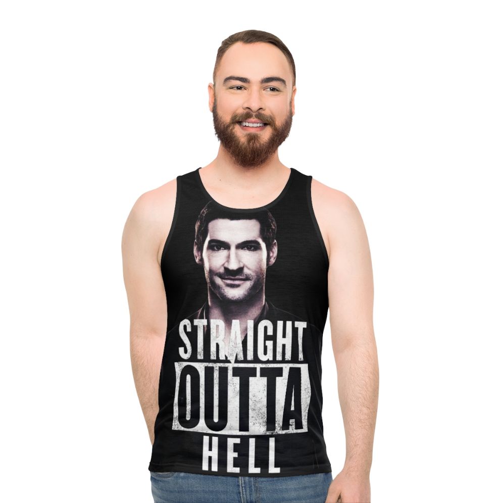 Lucifer Unisex Tank Top