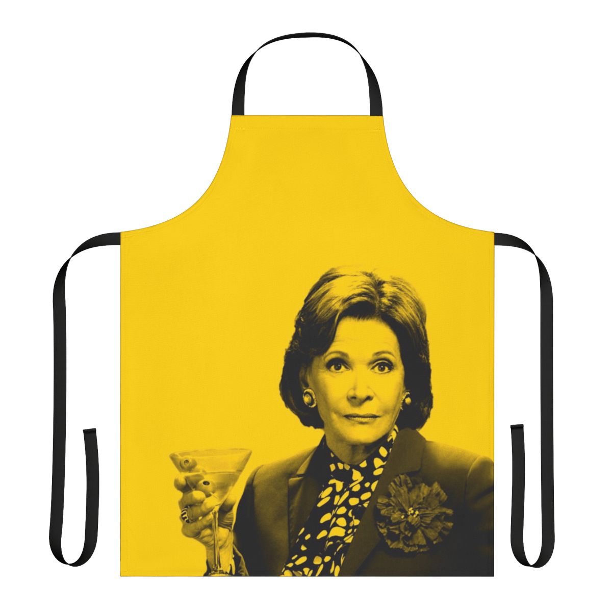 Lucille Bluth Inspired Apron with Arrested Development Logo
