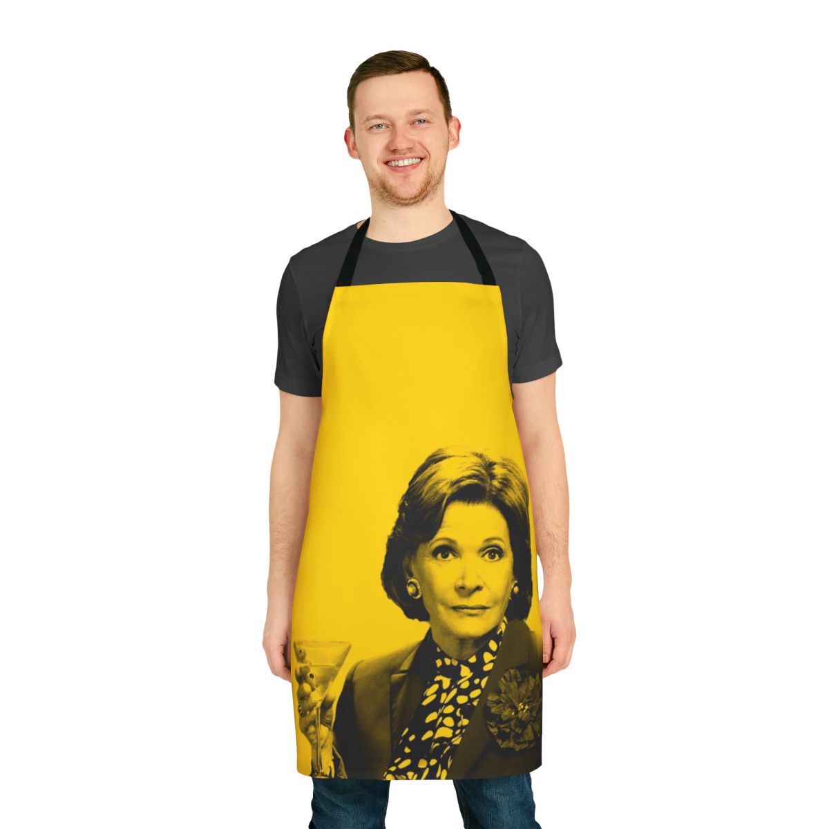 Lucille Bluth Inspired Apron with Arrested Development Logo