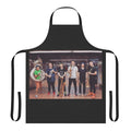 Apron featuring the Lucky Chops band logo and design for saxophone players and music fans