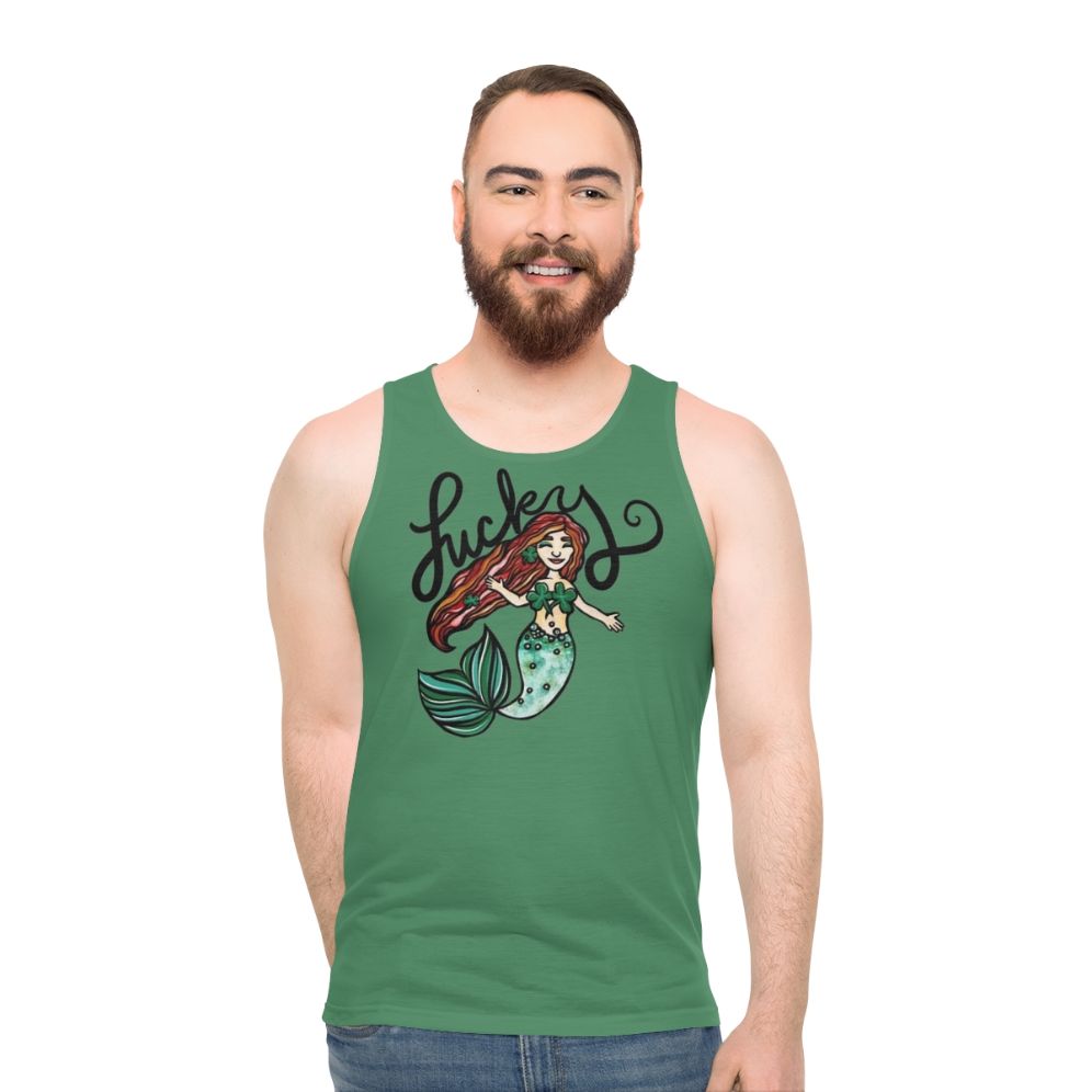 Lucky Mermaid Unisex Tank Top