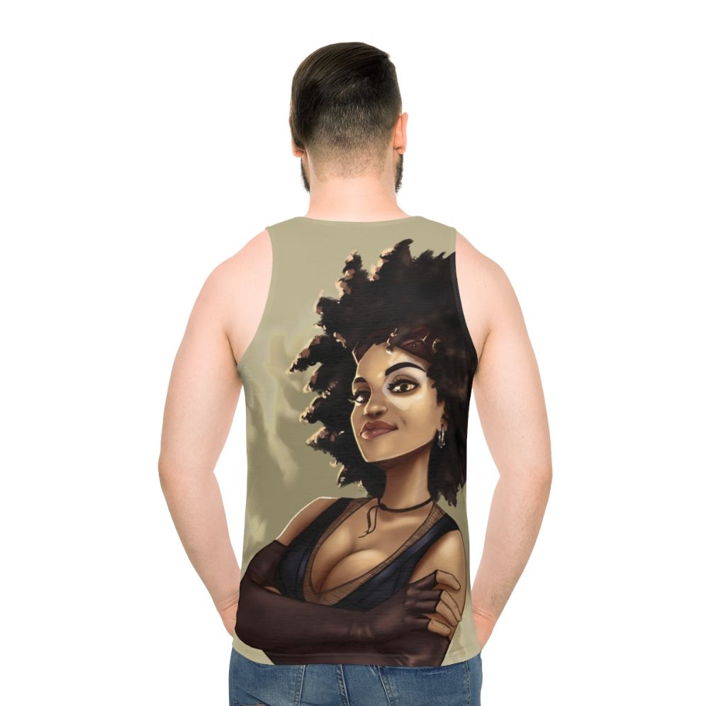 Lucky Unisex Deadpool and Domino Comic Book Tank Top