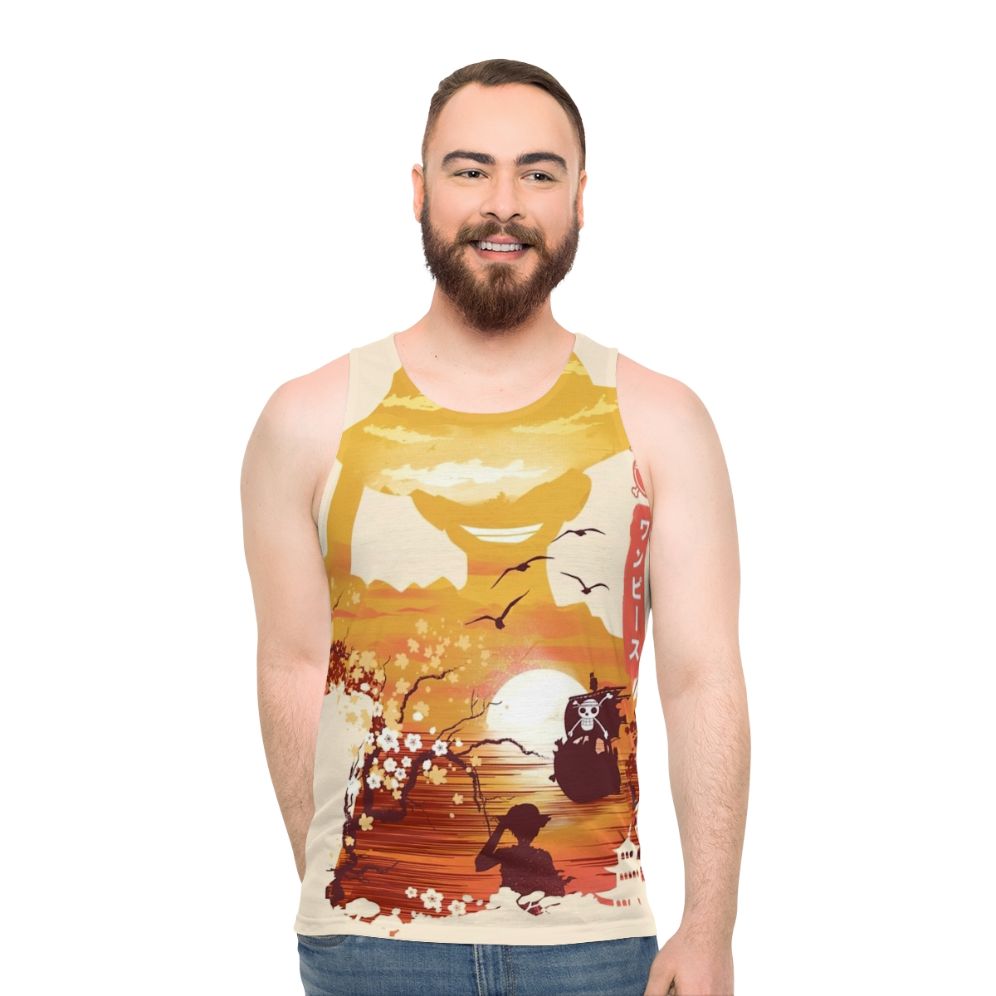 One Piece Luffy Anime Tank Top