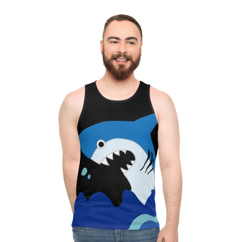 Luffy Shark Unisex Anime Tank Top