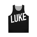 Luke Rock Band French Unisex Tank Top