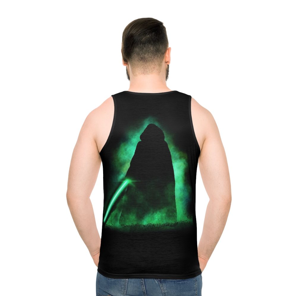 Luke Skywalker and Mandalorian Unisex Tank Top