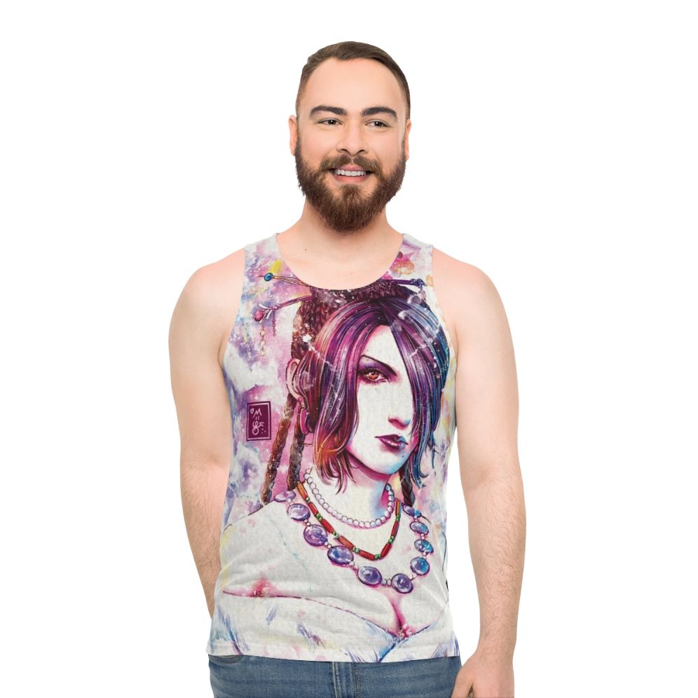 Lulu Unisex Tank Top with Final Fantasy Graphics