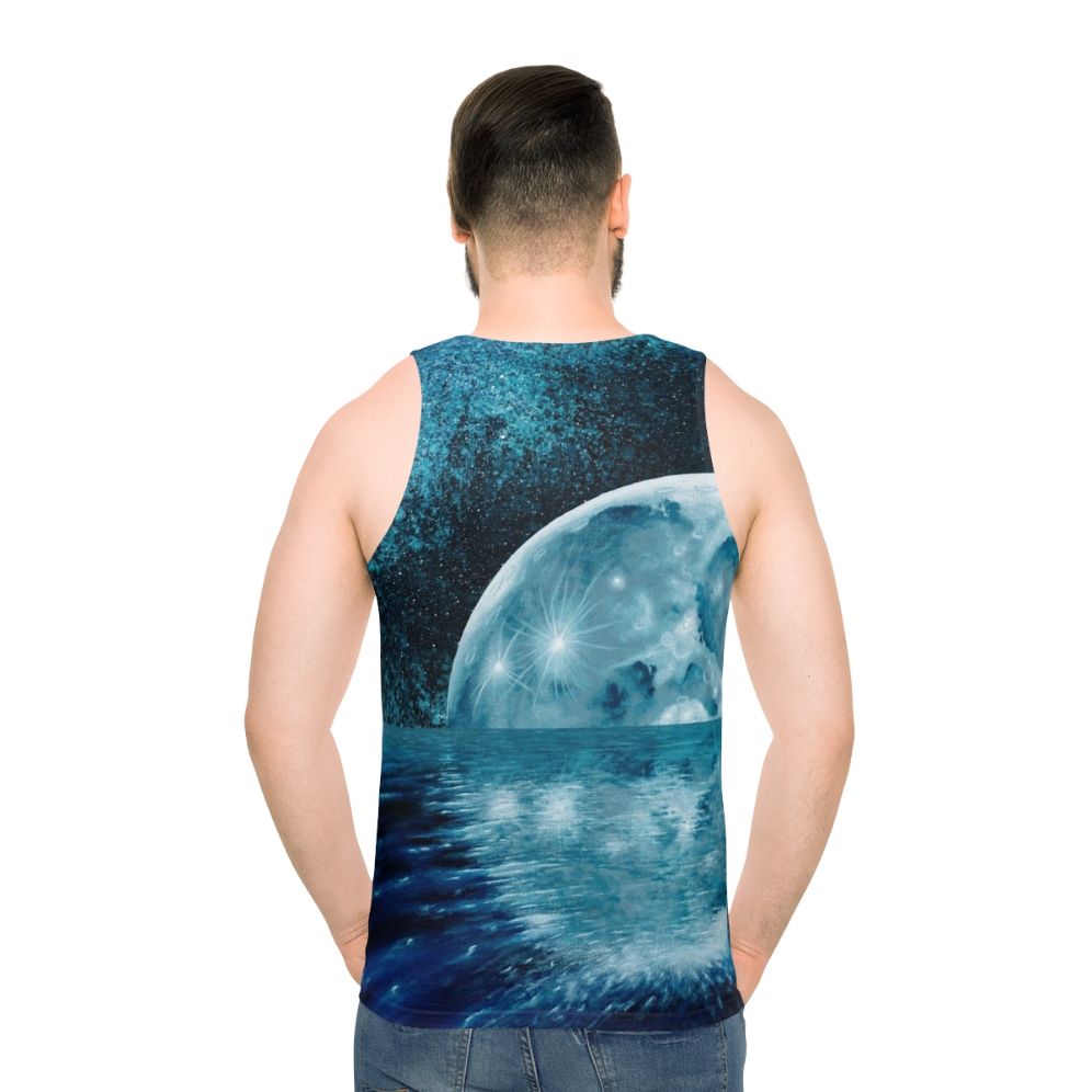 Lunar Mirror Unisex Acrylic Tank Top