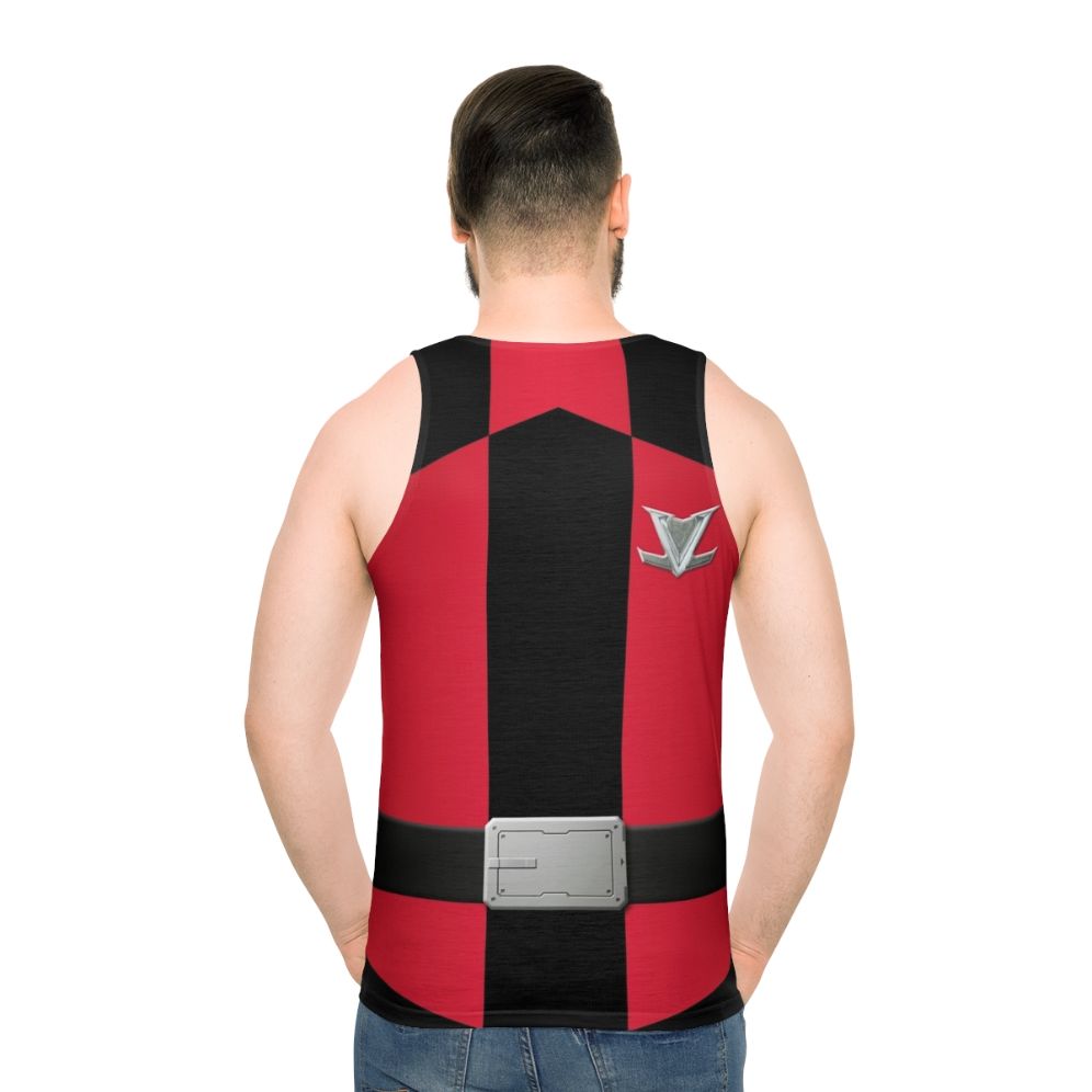 Lupin Red Superhero Unisex Tank Top