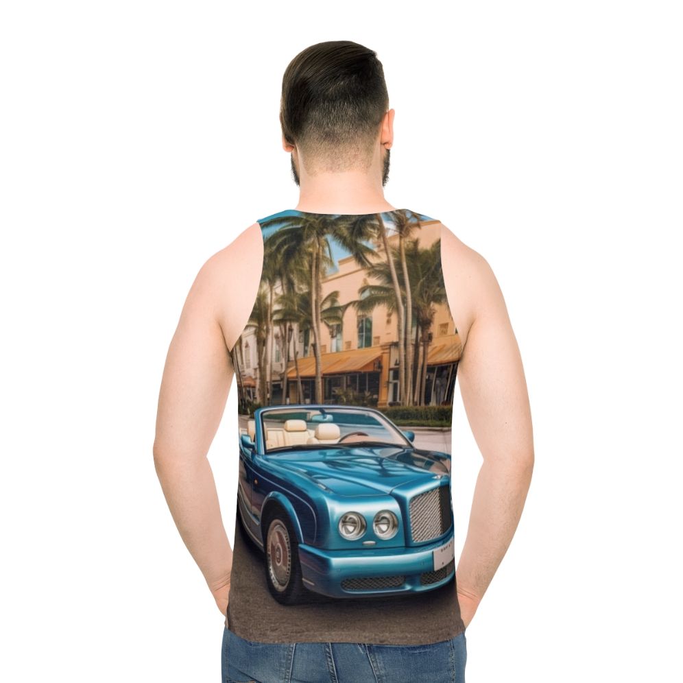 Luxurious Bentley Azure Convertible Unisex Tank Top