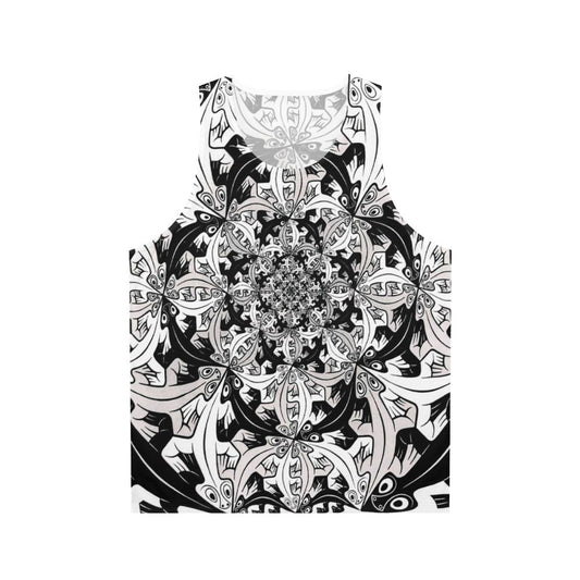 M C Escher Surreal Art Unisex Tank Top