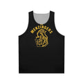 Macan Art Unisex Tank Top with music band and graphic design