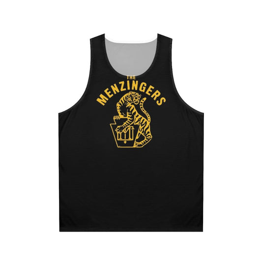 Macan Art Unisex Tank Top with music band and graphic design