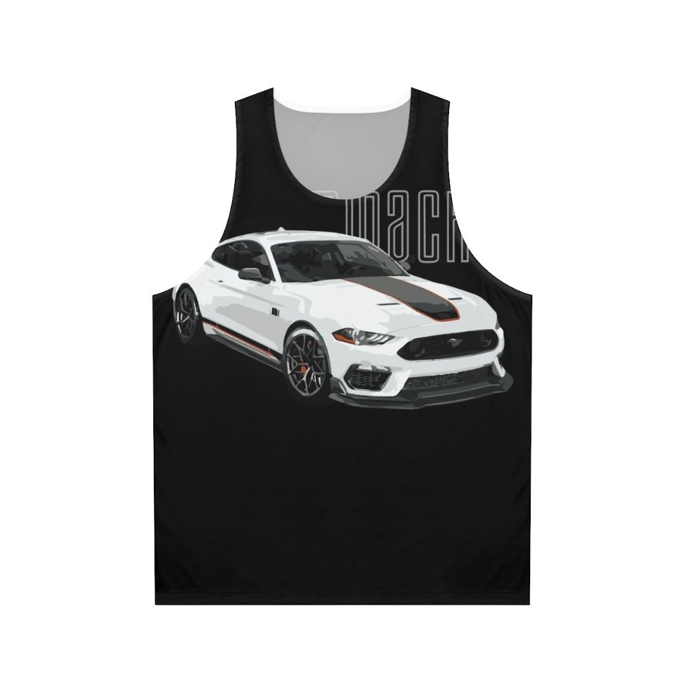 Mach 1 Ford Mustang GT 5.0L V8 Unisex Tank Top