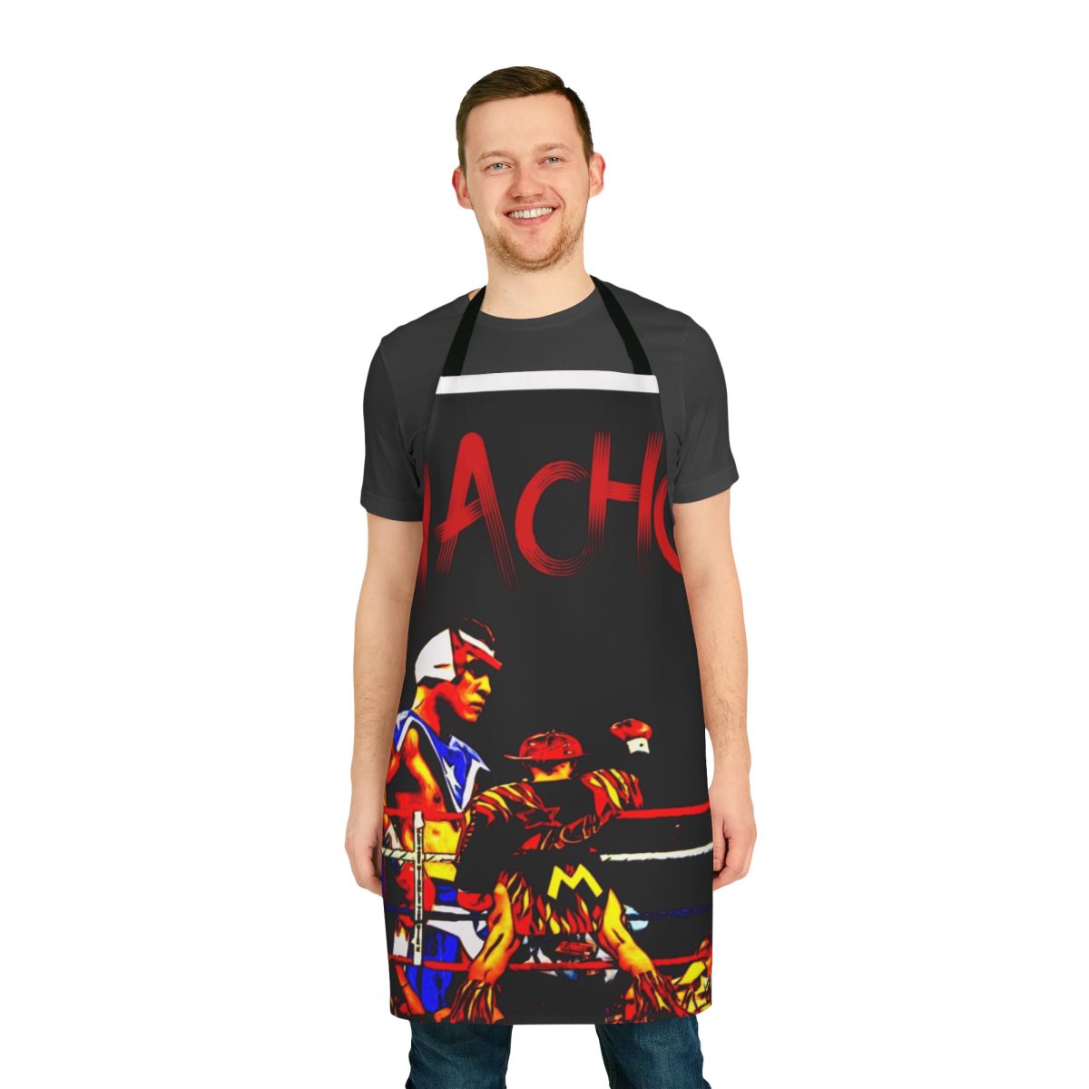 Macho Boxer Hector Camacho Inspired Kitchen Apron