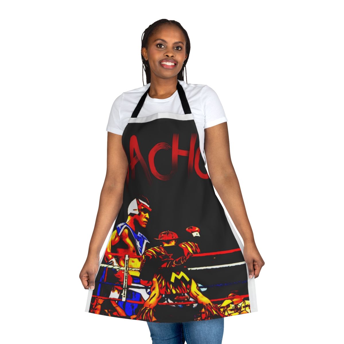 Macho Boxer Hector Camacho Inspired Kitchen Apron