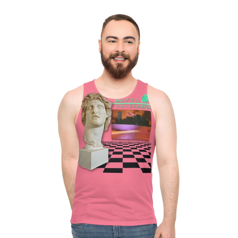 Macintosh Plus Floral Shoppe Vaporwave Tank Top