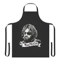 Macready inspired horror-themed apron with dog graphic