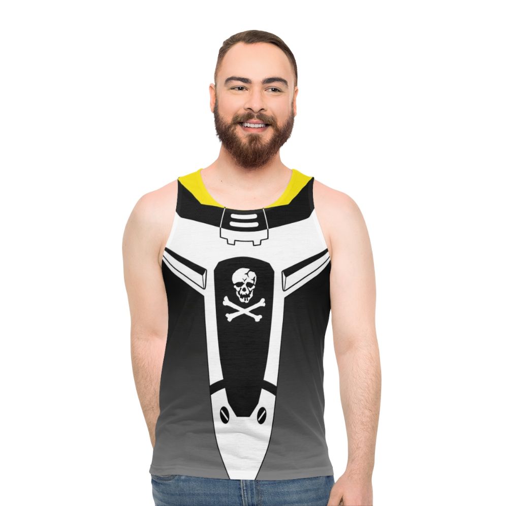 Macross Skull Squadron Custom Unisex Tank Top