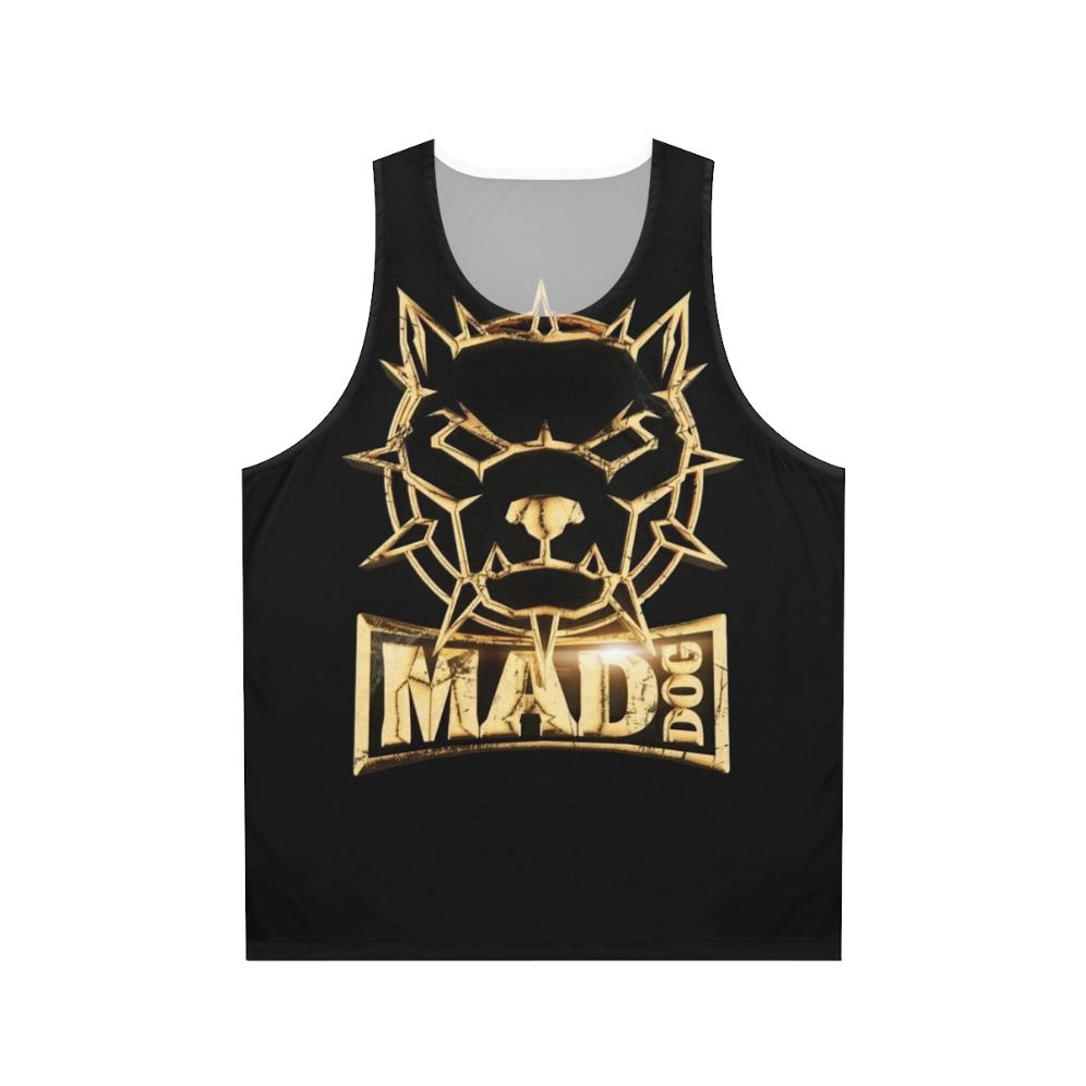 Mad Dog Unisex Tank Top for Electronic Music Festivals