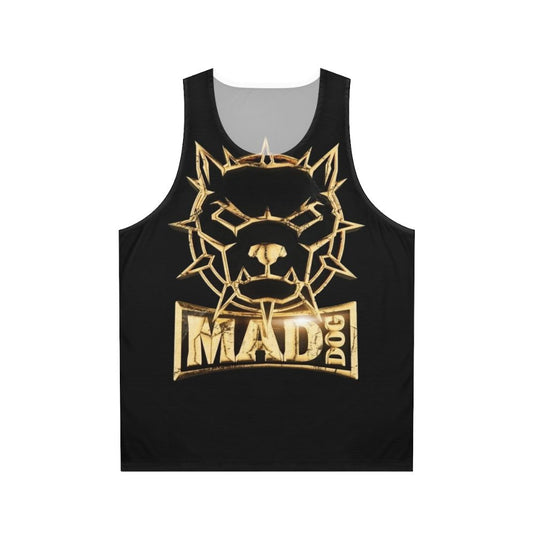 Mad Dog Unisex Tank Top for Electronic Music Festivals