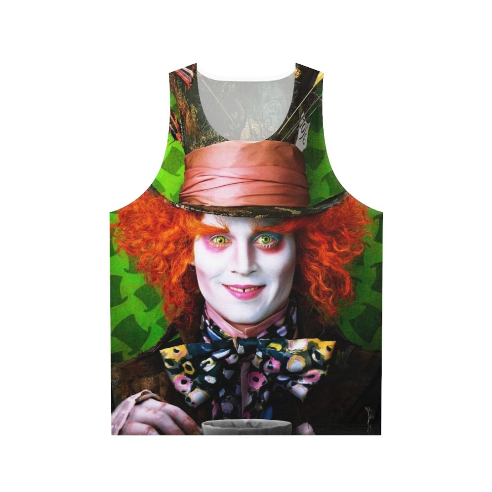 Mad Hatter from Alice in Wonderland Unisex Tank Top