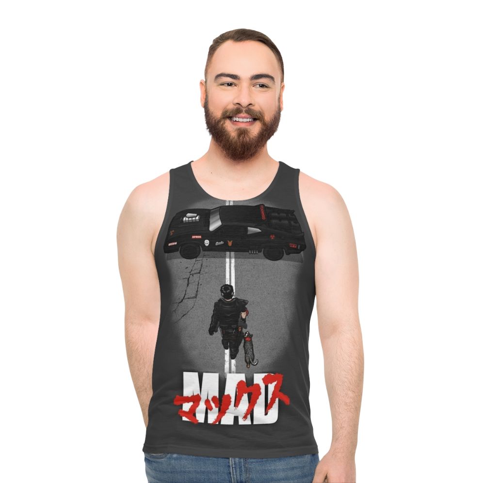 Mad Warrior Unisex Tank Top - Apocalyptic 80s Movie Clothing