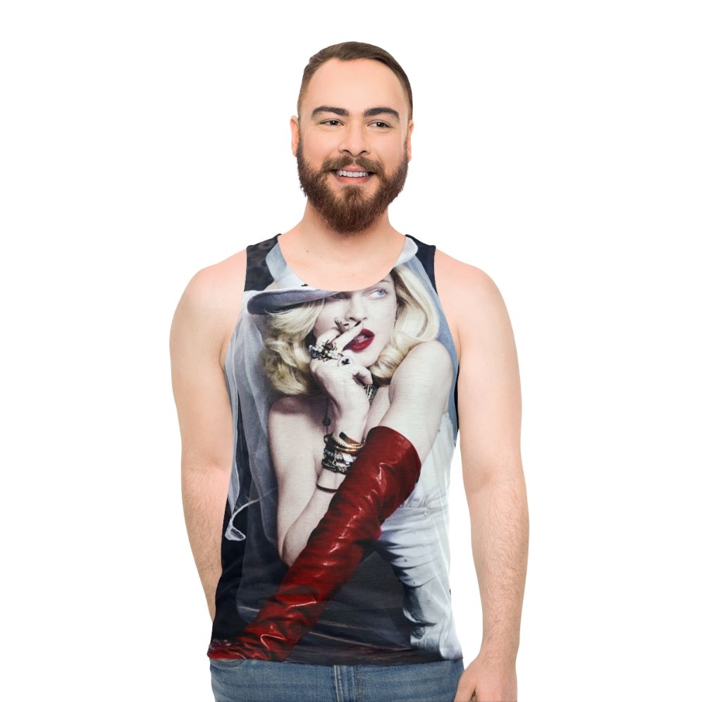 Madame X MDNA Tour 2019 Bedakan Unisex Tank Top