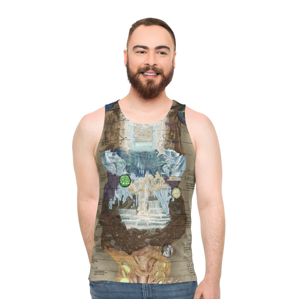 Made in Abyss Abyss Chart Unisex Anime Tank Top