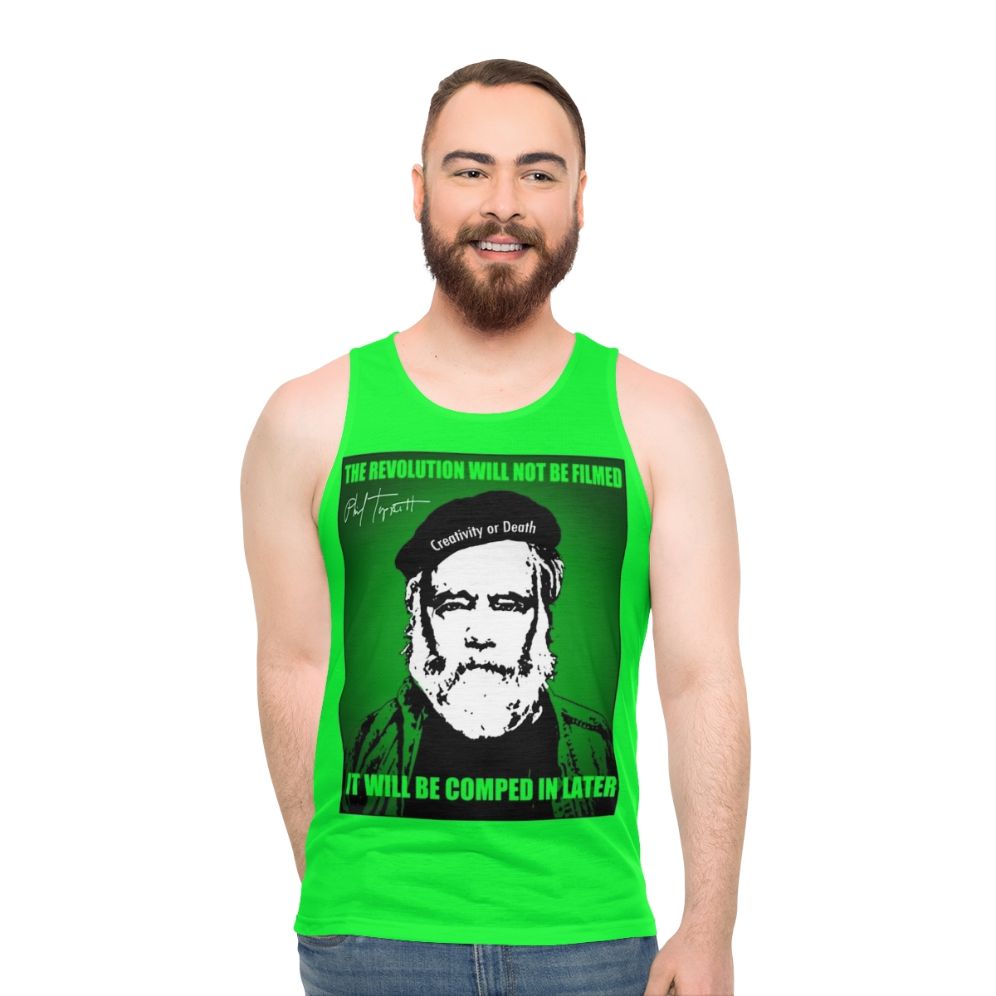 Madgod Revolution Unisex Stop Motion Horror Tank Top