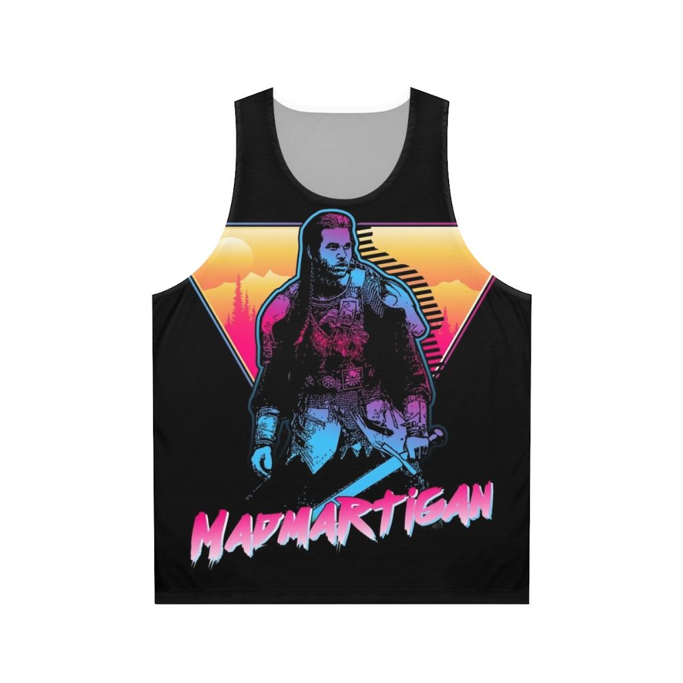 Madmartigan Outrun Style Classic 80s Unisex Tank Top