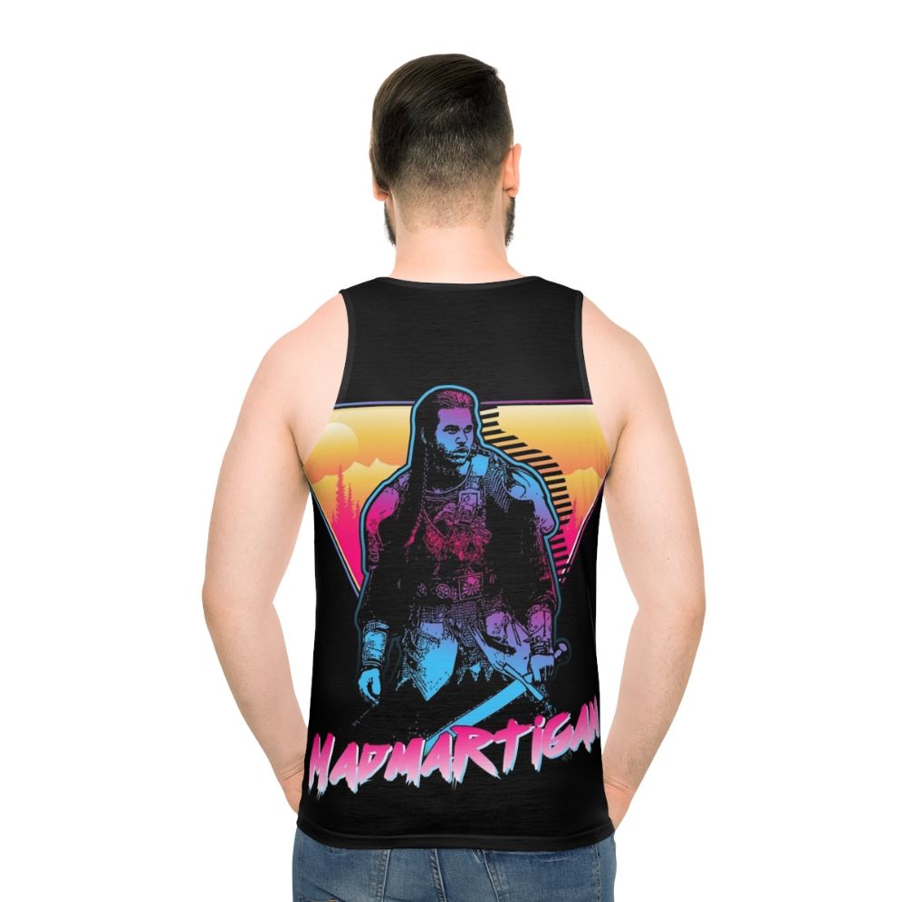 Madmartigan Outrun Style Classic 80s Unisex Tank Top