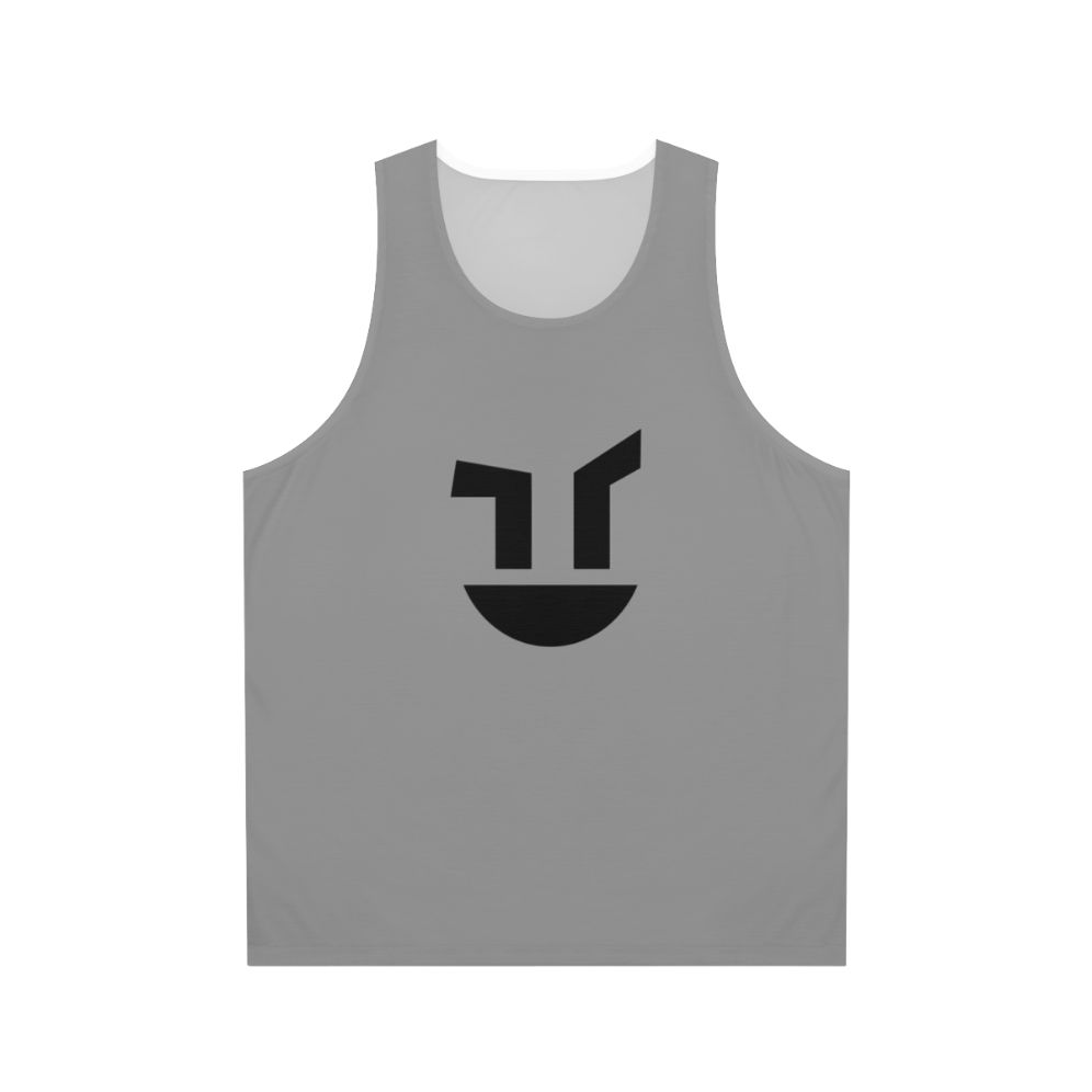 Madness Combat Unisex Tank Top with Hank Wimbledon Evil Smile