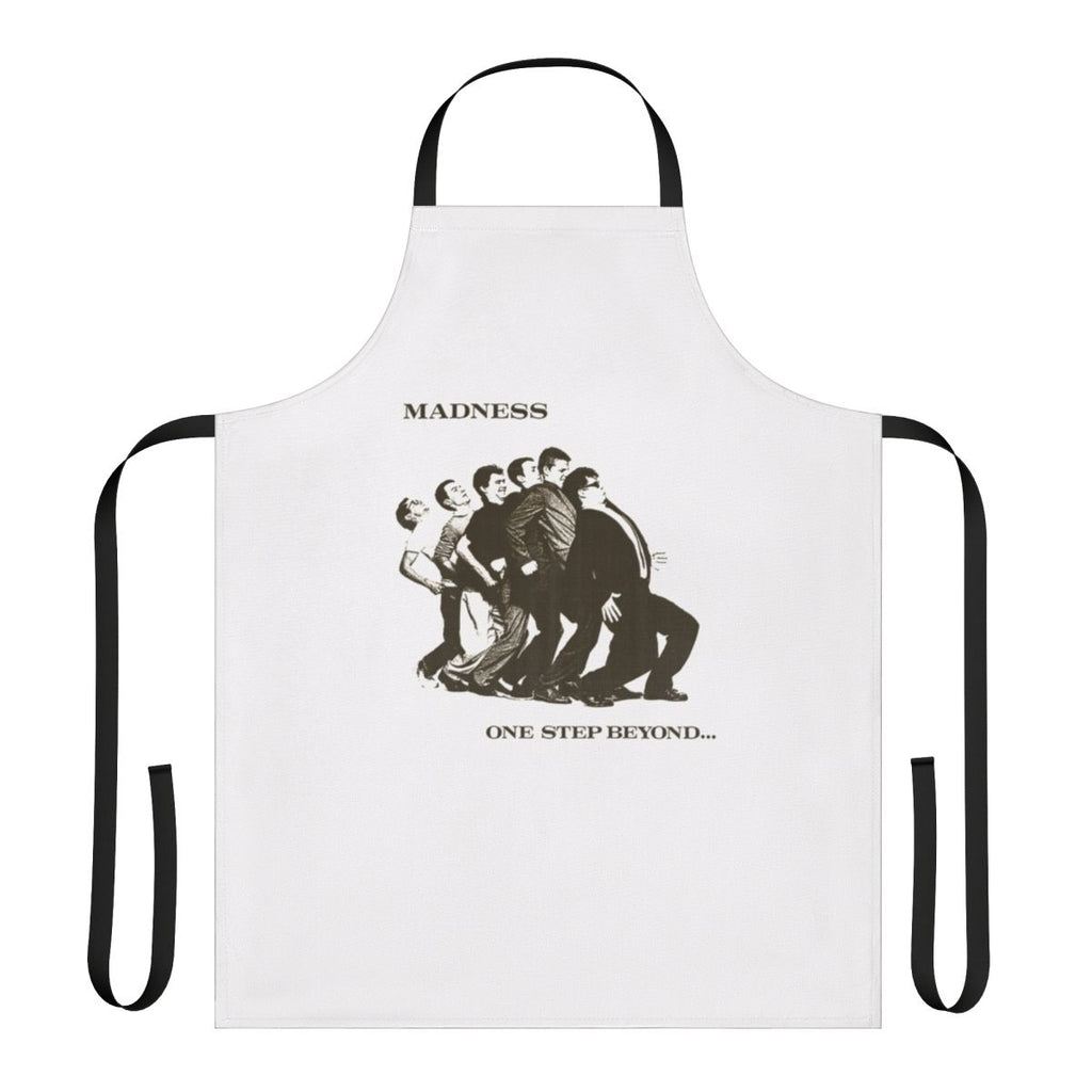 Madness-Inspired Ska Band Apron with Retro Music Design
