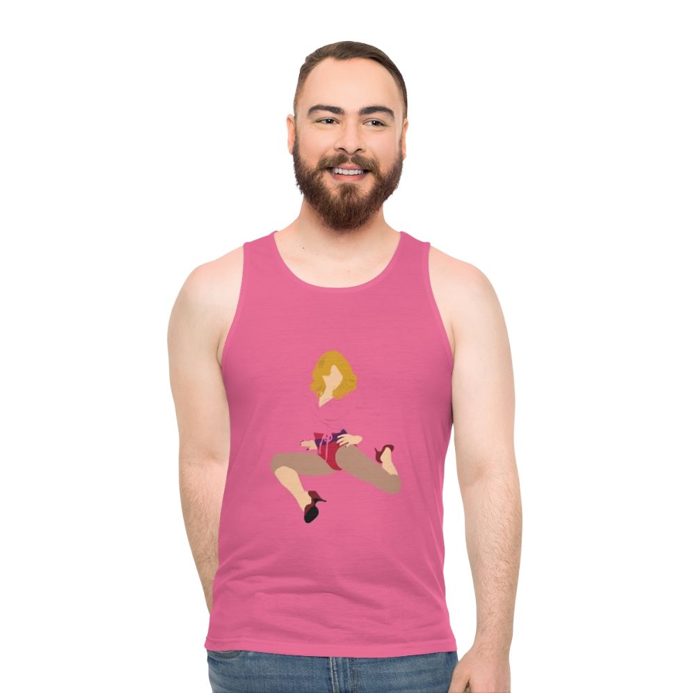 Madonna "Hung Up" Pantone Pink Unisex Tank Top