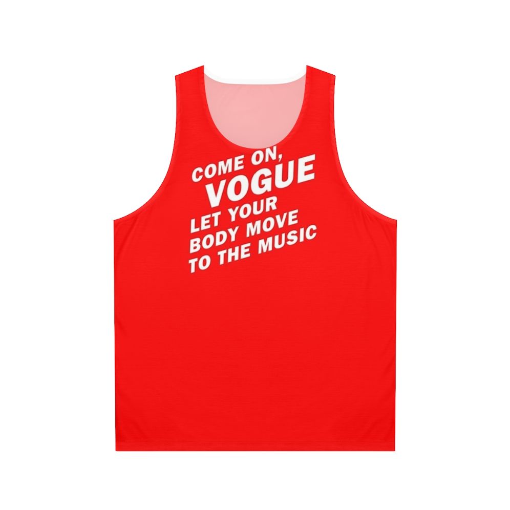 Madonna Unisex Tank Top
