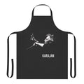 High-quality apron featuring the name "Karajan" for classical music lovers