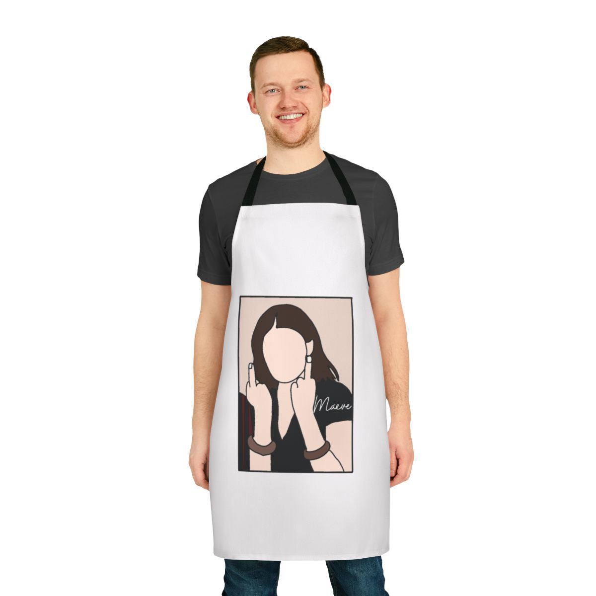 "Maeve-Inspired Apron from the Netflix Series Sex Education"