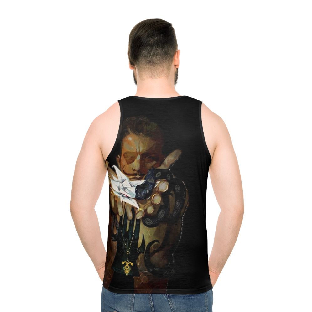 Mage inspired Dragon Age unisex tank top