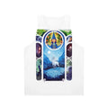 Magic tank top with last unicorn fantasy art design