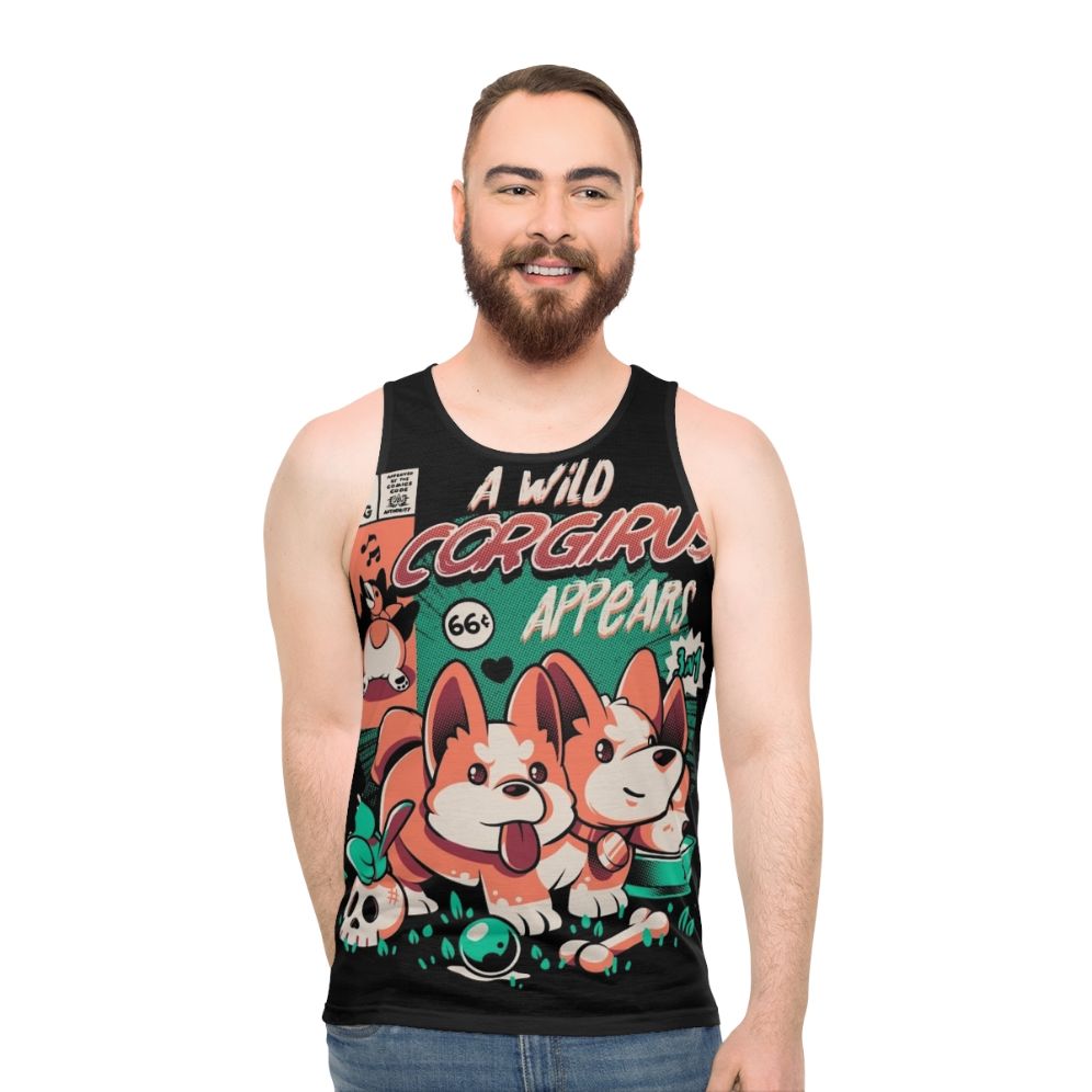 Magical Corgi Unisex Tank Top