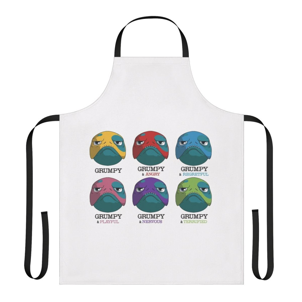 Bait-themed fantasy apron featuring a dragon design, perfect for fans of The Dragon Prince on Netflix.
