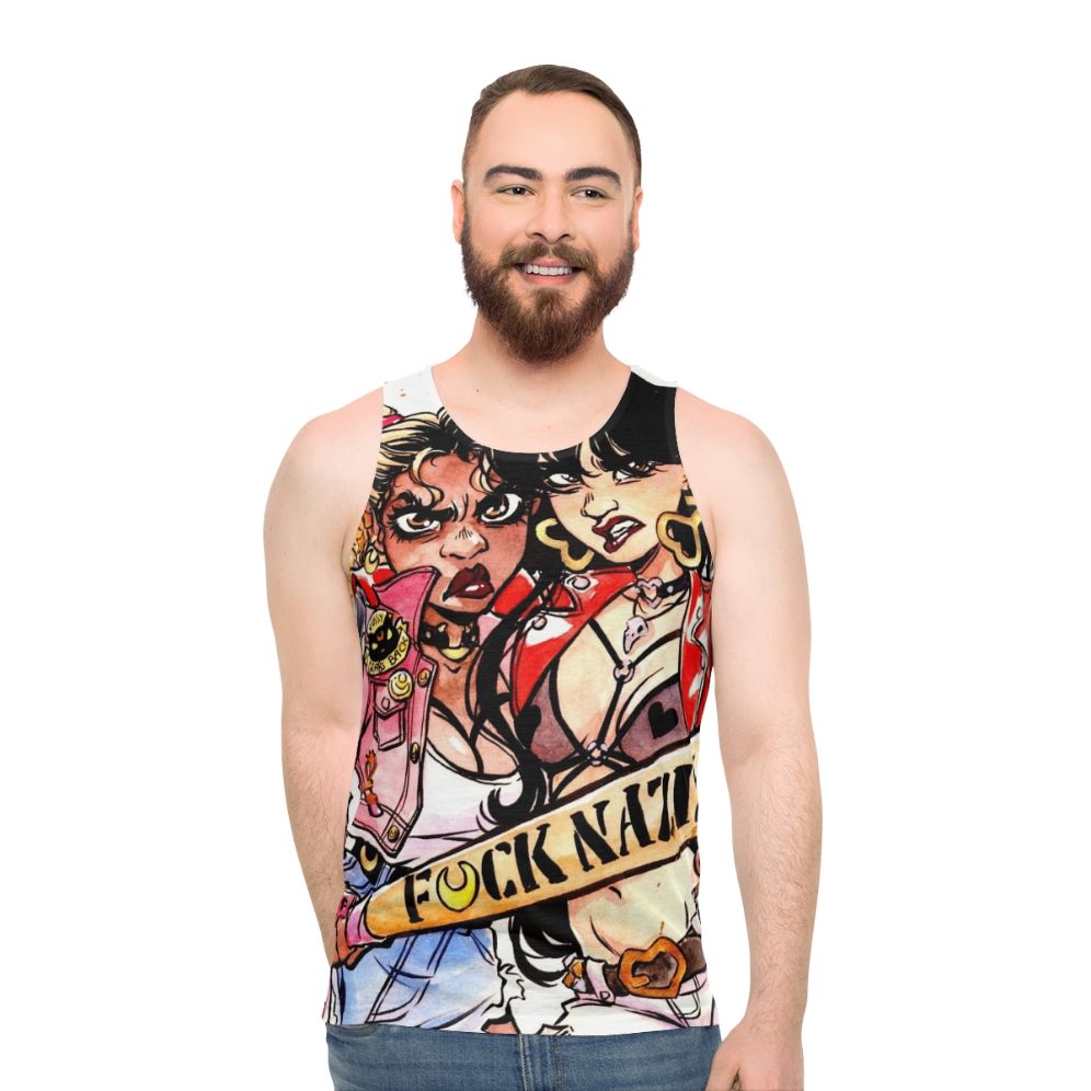 Magical Girls Unisex Tank Top - Anime Manga Superhero Design